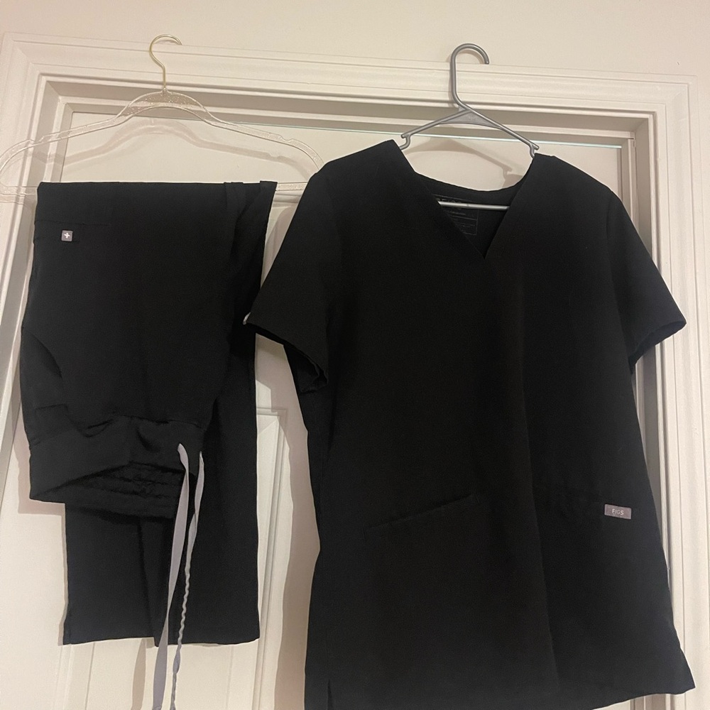 Black Jogger Pants with Drawstring